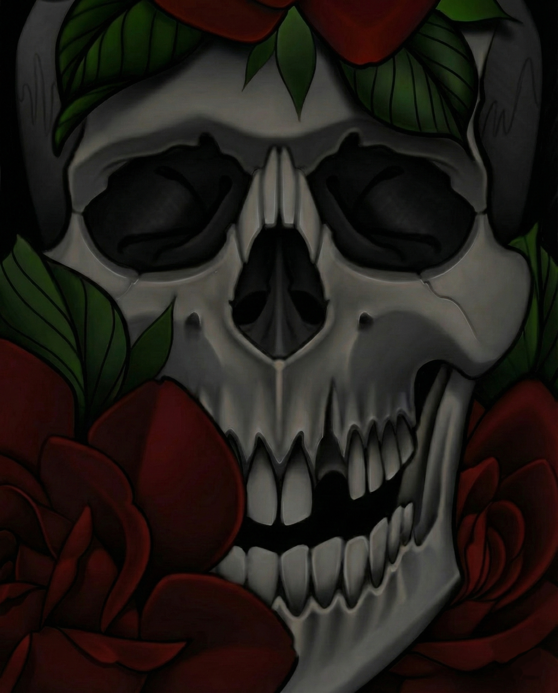 American Skin Art abstract background